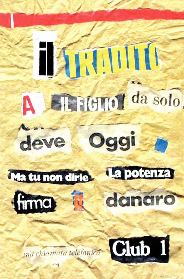 Raoul Schultz alla sua mostra